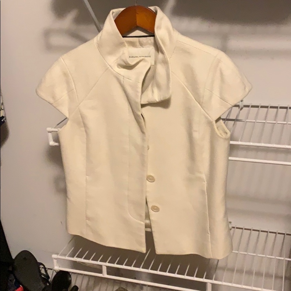 Banana Republic cap sleeved blazer